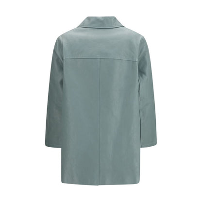 Chloé Blue Lambskin Leather Jacket