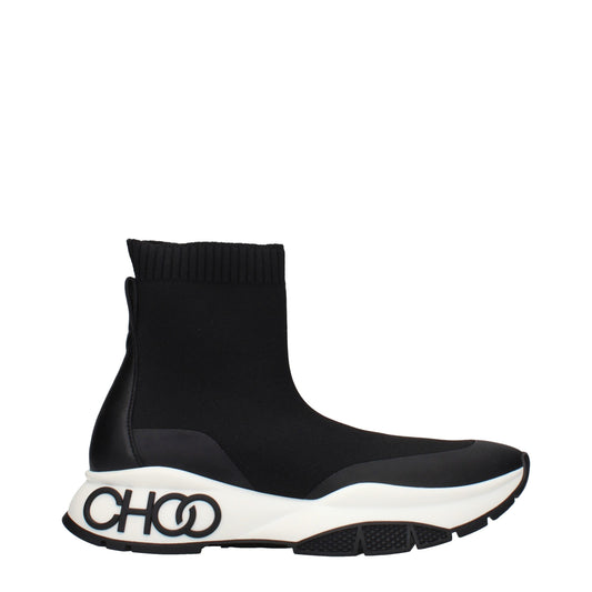Jimmy Choo Black Fabric Ankle Boots: Elevate Your Elegance