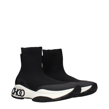 Jimmy Choo Black Fabric Ankle Boots: Elevate Your Elegance