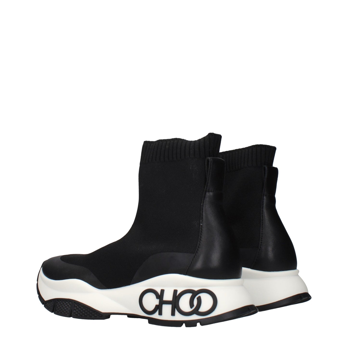 Jimmy Choo Black Fabric Ankle Boots: Elevate Your Elegance
