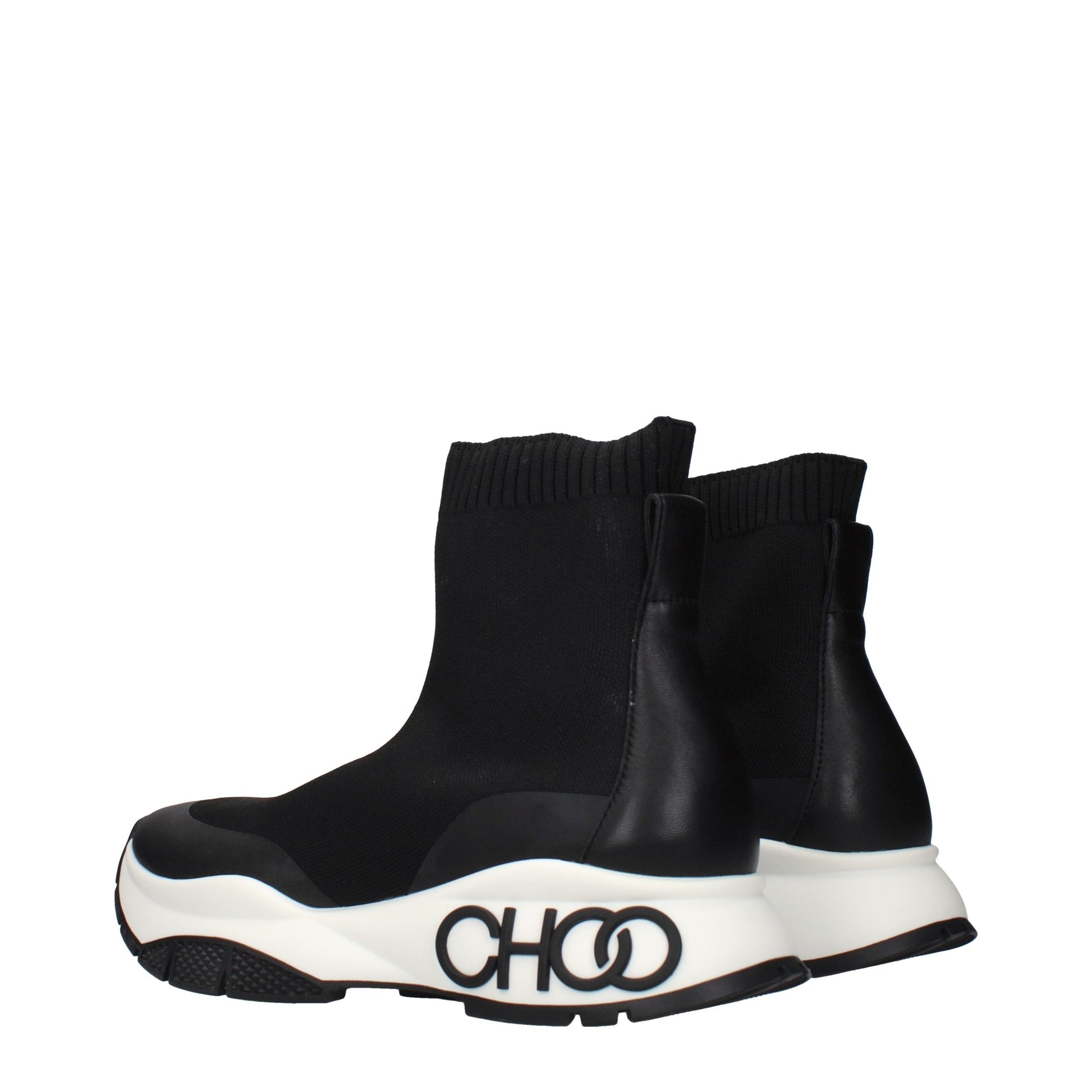 Jimmy Choo Black Fabric Ankle Boots: Elevate Your Elegance