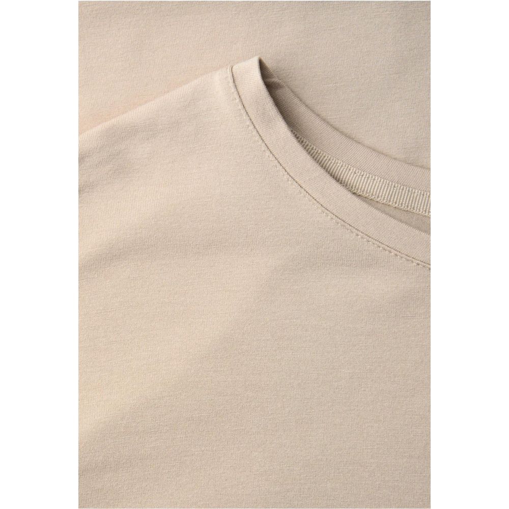 Street One Beige Viscose T-Shirt - Crista 325060