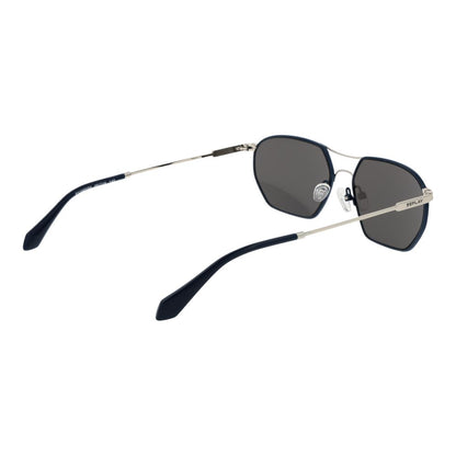 Replay Men's Sunglasses – Silver Metal Frame, Grey Lenses