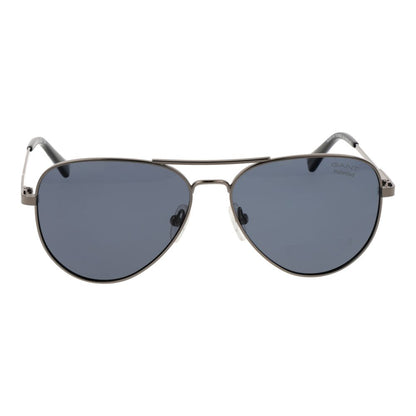 Gant Men's Sunglasses – Gunmetal Full-Rim Frame, Black Lenses