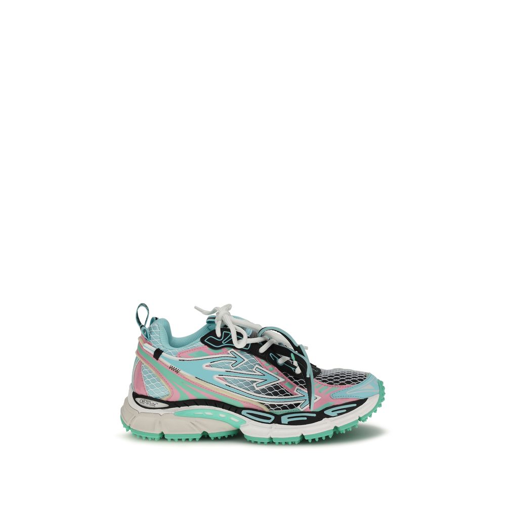 Off-White Be Right Back Multicolor Polyester Athletic Sneakers