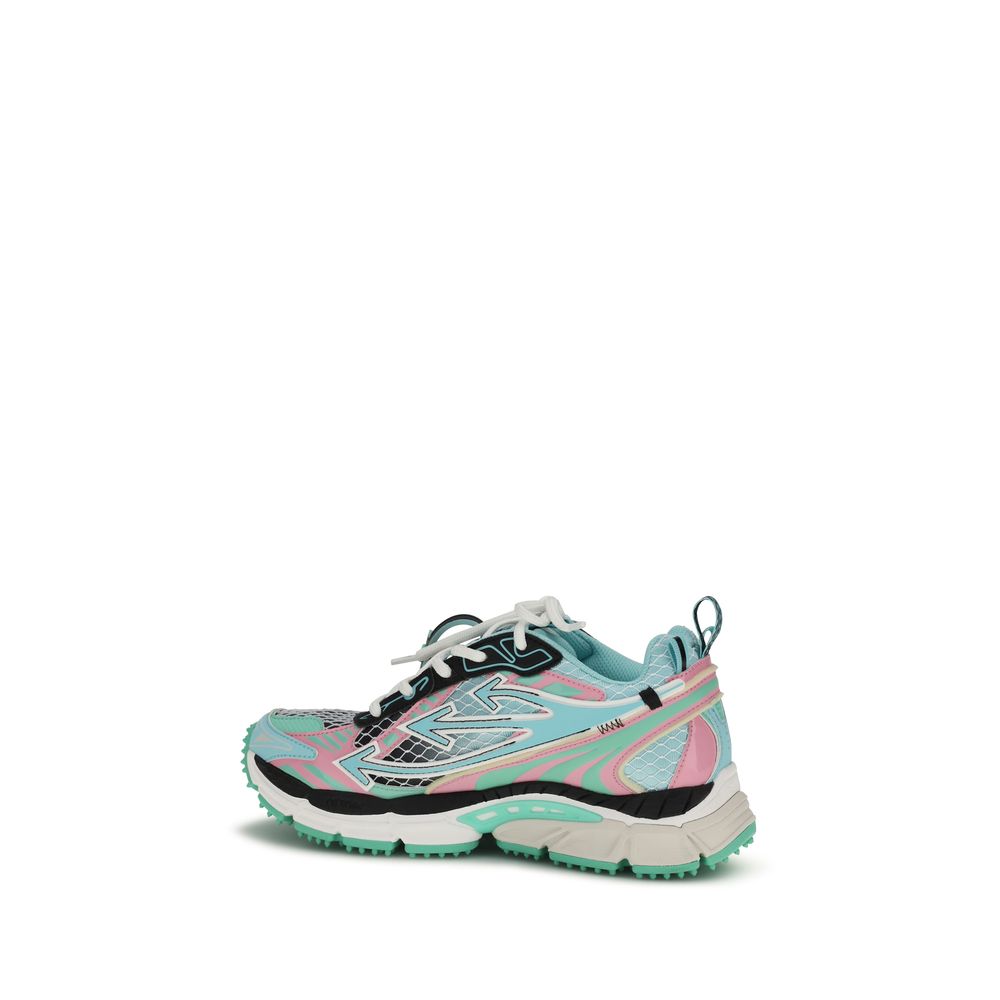Off-White Be Right Back Multicolor Polyester Athletic Sneakers