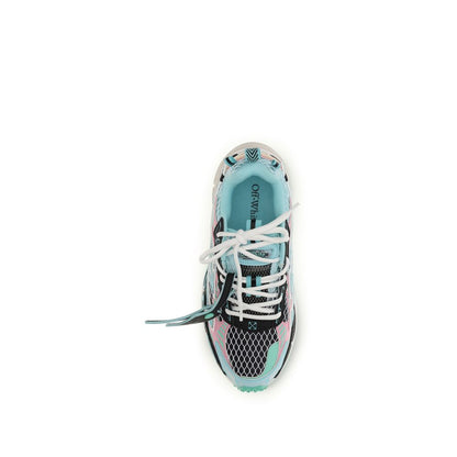 Off-White Be Right Back Multicolor Polyester Athletic Sneakers
