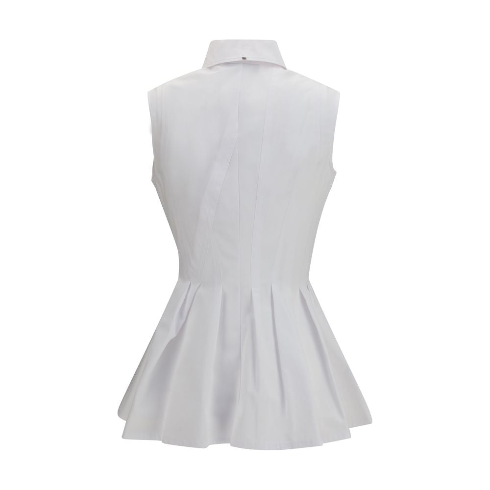 Max Mara Certosa Sleeveless Cotton Shirt