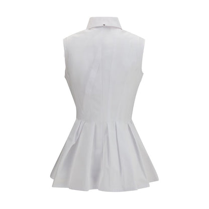 Max Mara Certosa Sleeveless Cotton Shirt