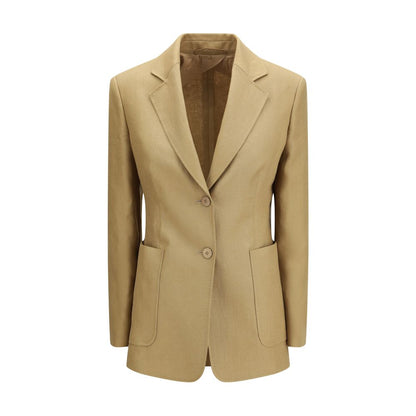 Max Mara Volonta Beige Linen Jacket