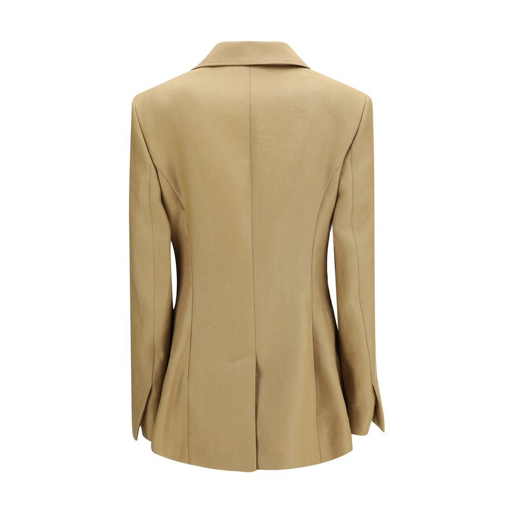 Max Mara Volonta Beige Linen Jacket