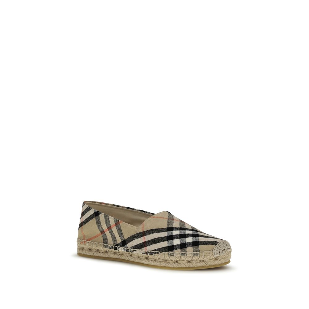 Burberry Mews Check Espadrilles