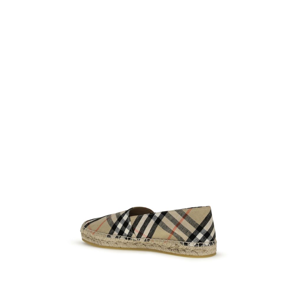 Burberry Mews Check Espadrilles