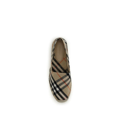 Burberry Mews Check Espadrilles