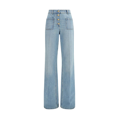 Valentino Blue Cotton Jeans Denim - Chez Valentino Model