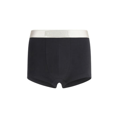 Diesel Damien-GFT-3pack Boxer Shorts in Black Cotton