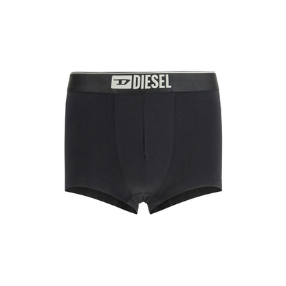 Diesel Damien-GFT-3pack Boxer Shorts in Black Cotton