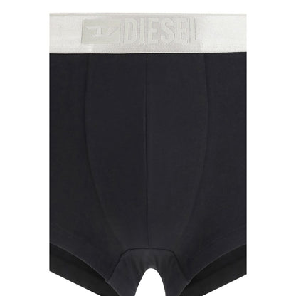 Diesel Damien-GFT-3pack Boxer Shorts in Black Cotton