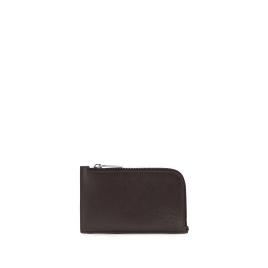 Burberry Pop Check Zip Card Case