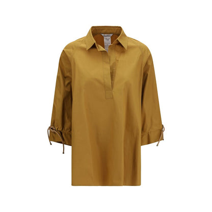 Max Mara Madorni Shirt in Beige Cotton