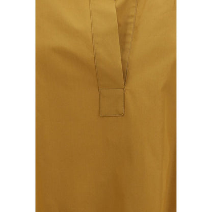 Max Mara Madorni Shirt in Beige Cotton