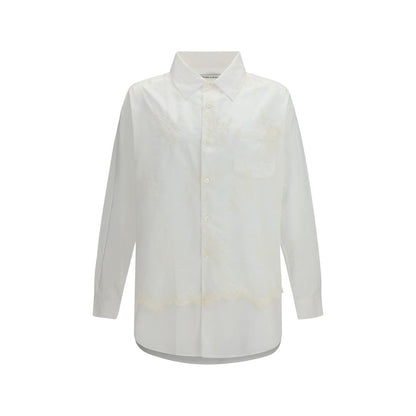 Our Legacy White Cotton Dress Shirt - Vast Shirt Ivory Cloud Breezey Cotton