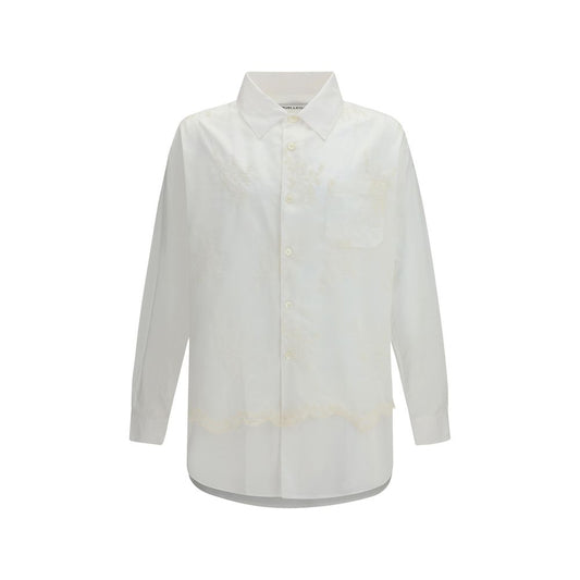 Our Legacy White Cotton Dress Shirt - Vast Shirt Ivory Cloud Breezey Cotton