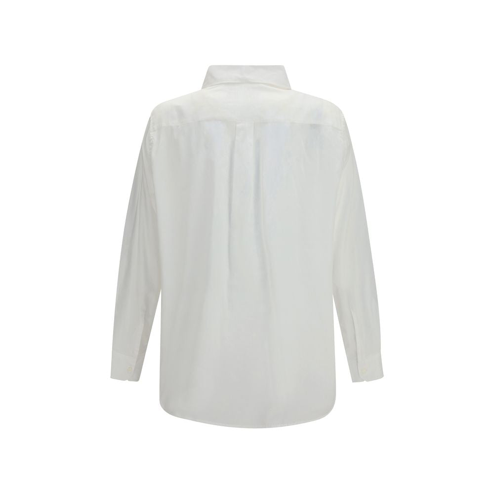 Our Legacy White Cotton Dress Shirt - Vast Shirt Ivory Cloud Breezey Cotton