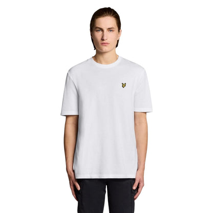 Lyle & Scott White Cotton T-Shirt – TS2406V
