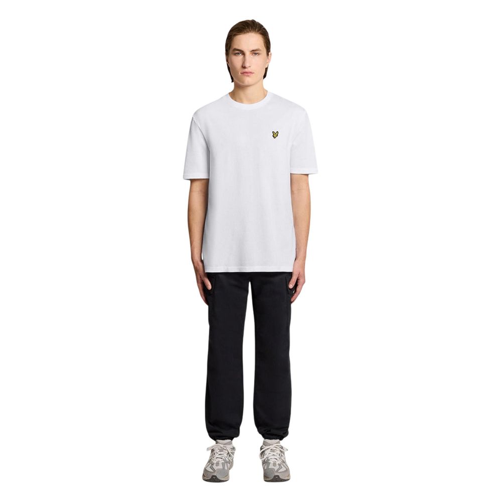 Lyle & Scott White Cotton T-Shirt – TS2406V