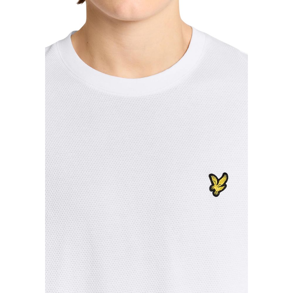 Lyle & Scott White Cotton T-Shirt – TS2406V
