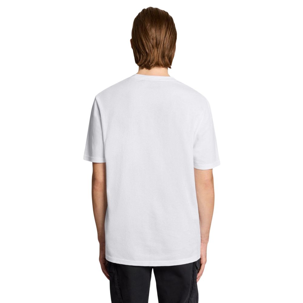 Lyle & Scott White Cotton T-Shirt – TS2406V