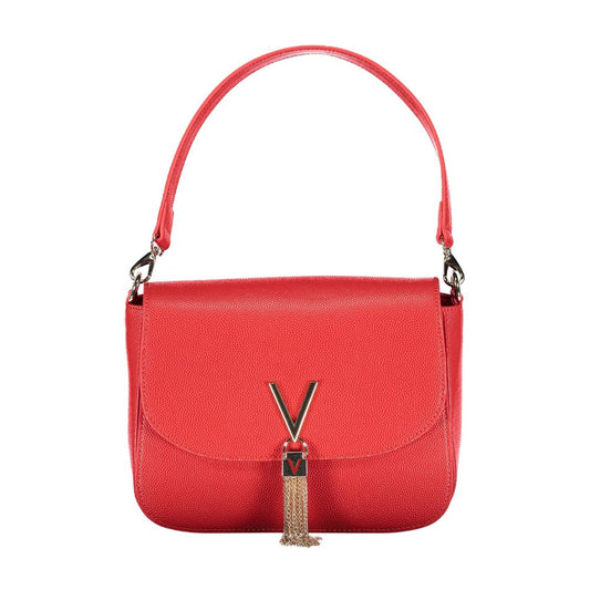 Mario Valentino Rosso Faux Leather Women Handbag