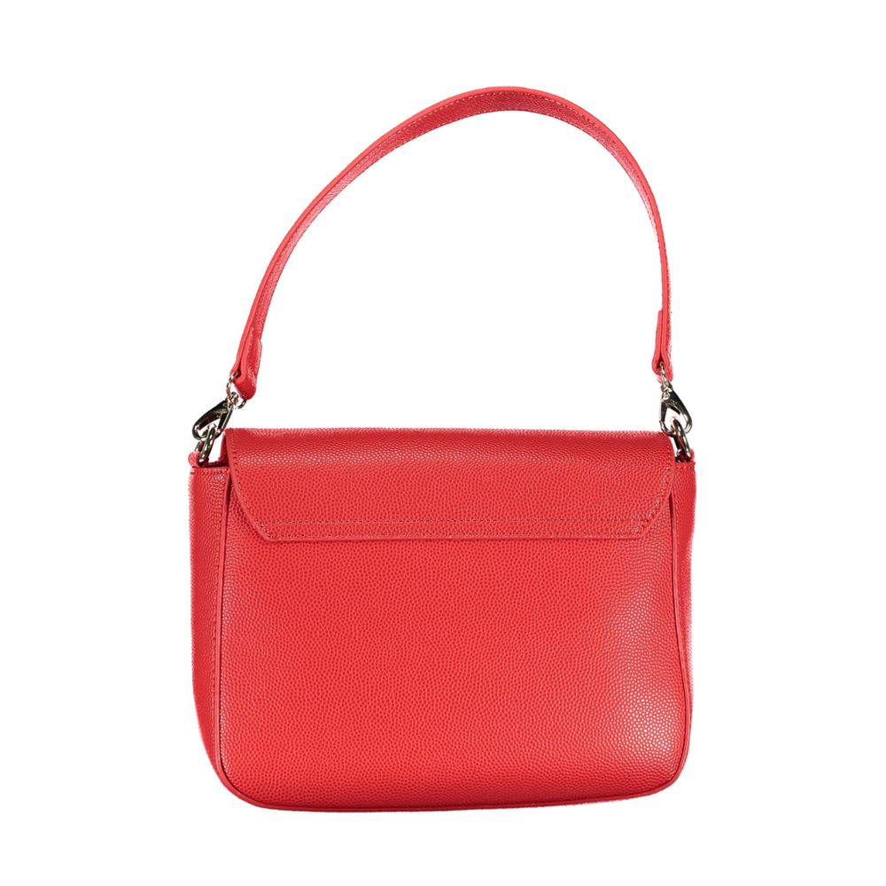 Mario Valentino Rosso Faux Leather Women Handbag
