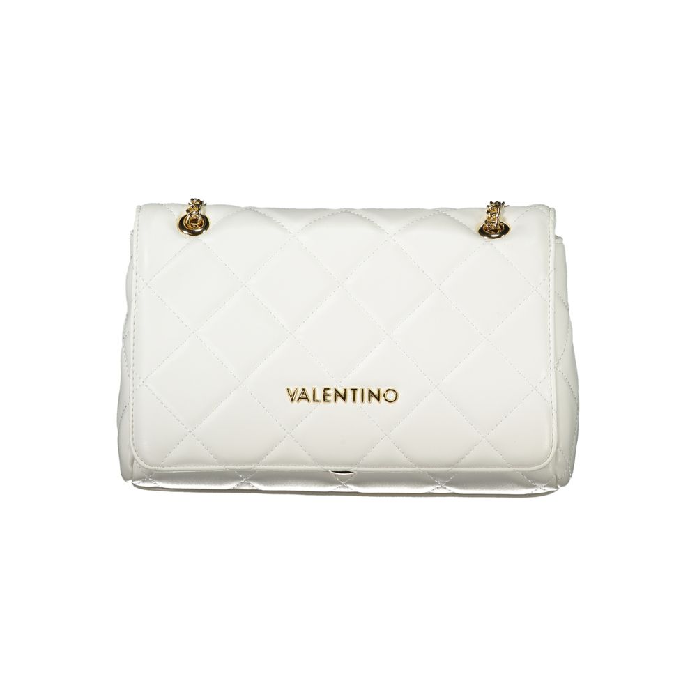Mario Valentino Bianco Faux Leather Women Shoulder Bag