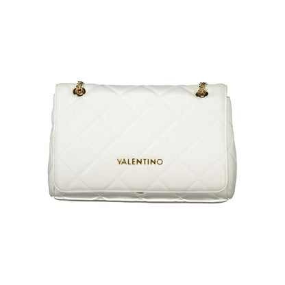Mario Valentino Bianco Faux Leather Women Shoulder Bag
