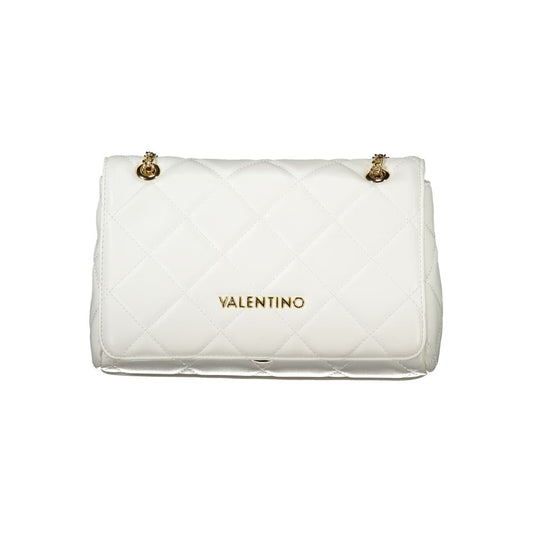 Mario Valentino Bianco Faux Leather Women Shoulder Bag
