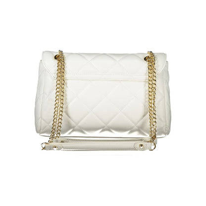Mario Valentino Bianco Faux Leather Women Shoulder Bag