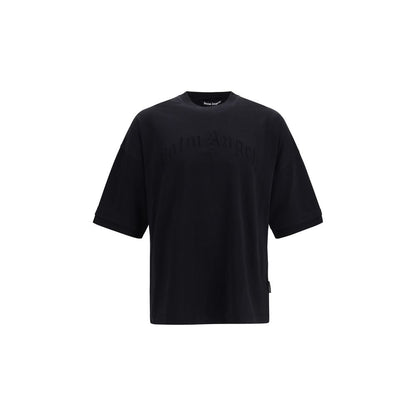Palm Angels Curved Logo Double-Layer T-Shirt