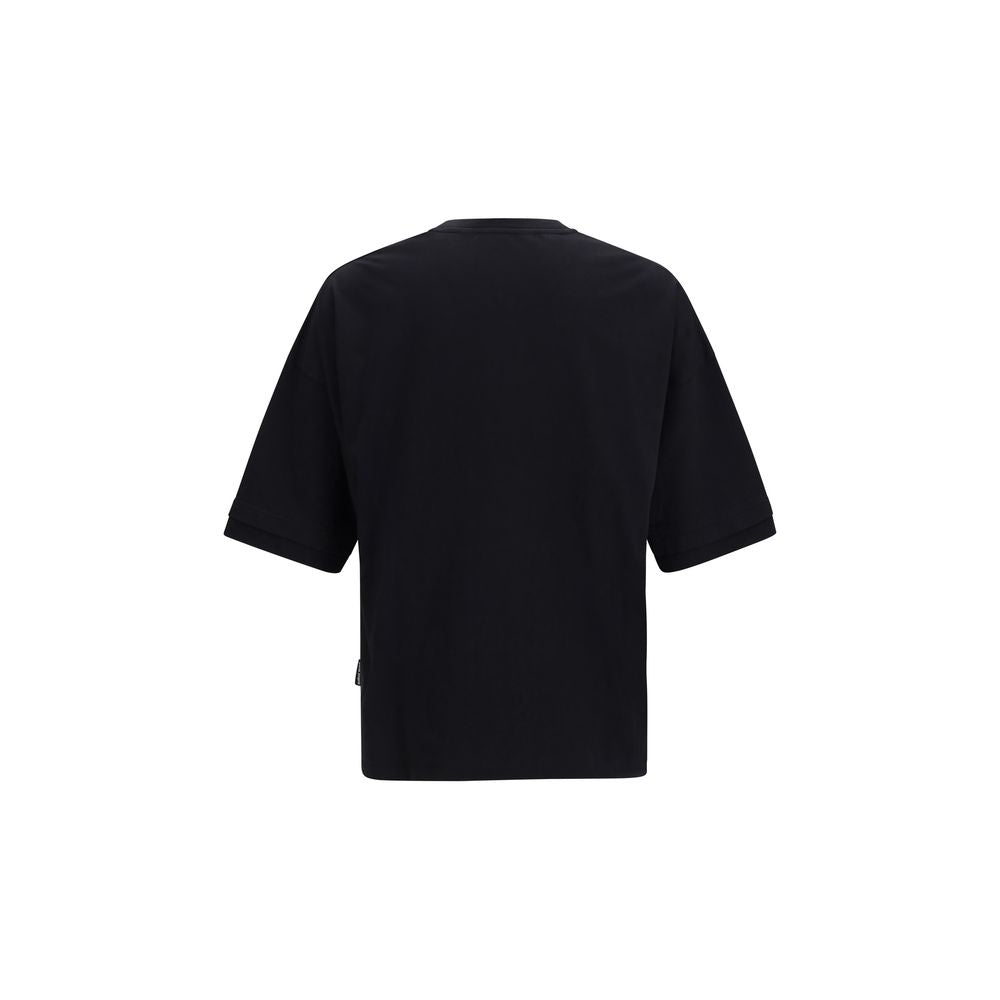 Palm Angels Curved Logo Double-Layer T-Shirt