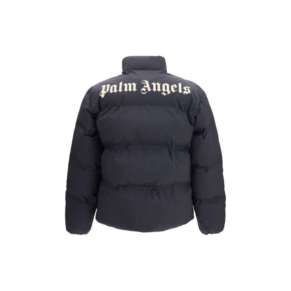Palm Angels Black Padded Jacket