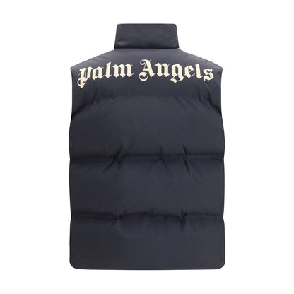 Palm Angels Black Sleeveless Jacket