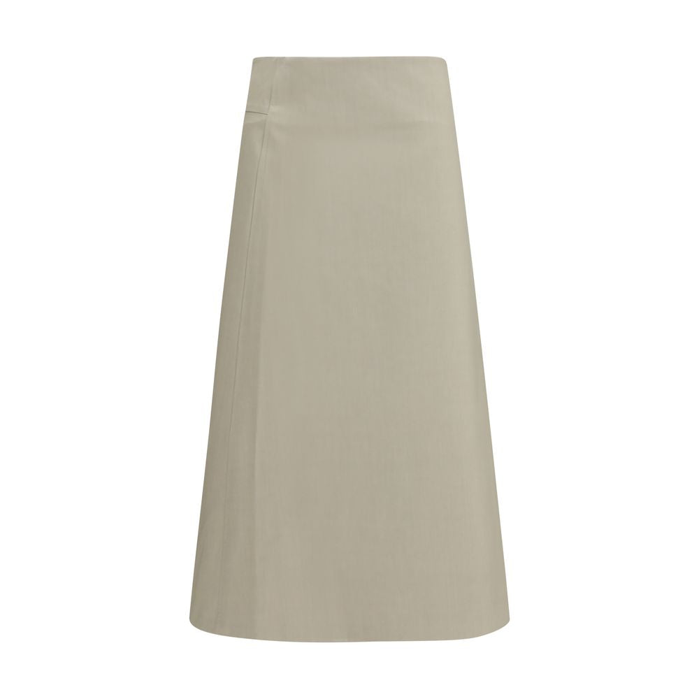 Rier Bicolor Cotton Skirt