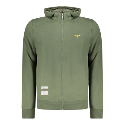 Accademia Militare Verde Cotton Men Sweatshirt