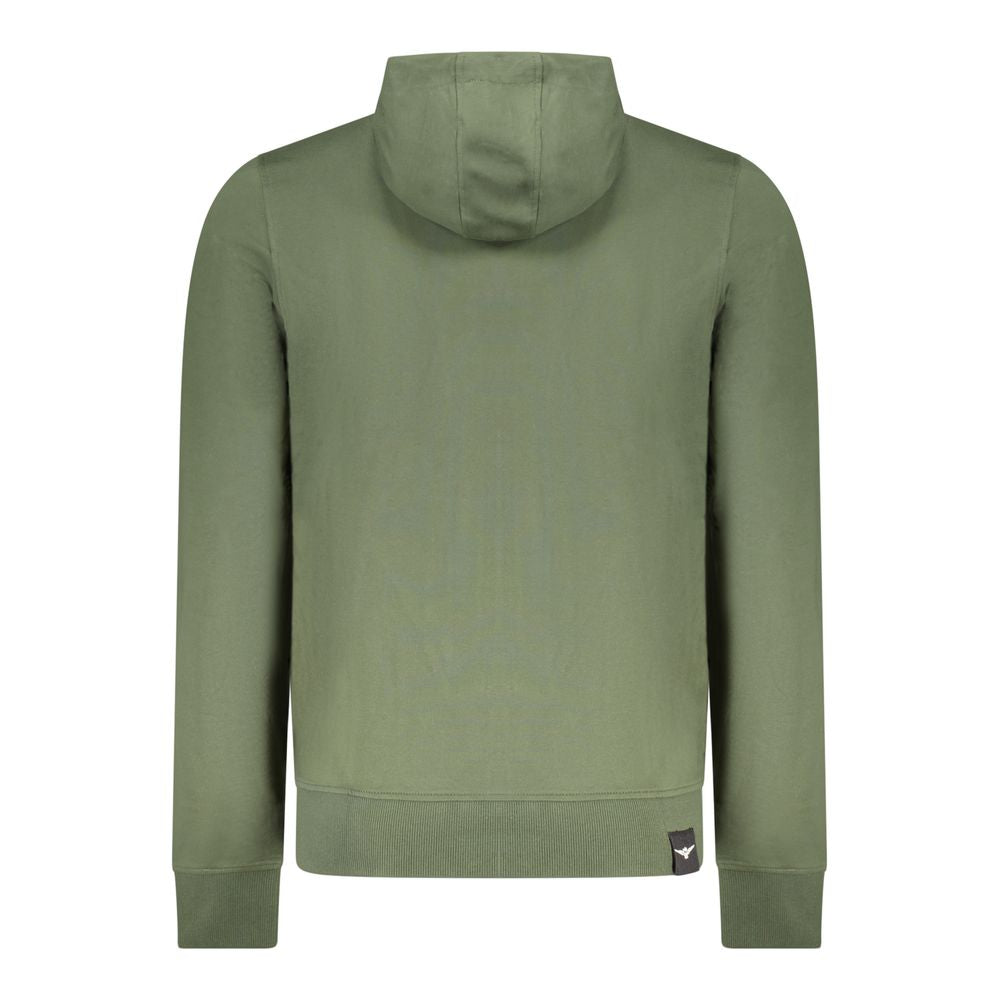 Accademia Militare Verde Cotton Men Sweatshirt