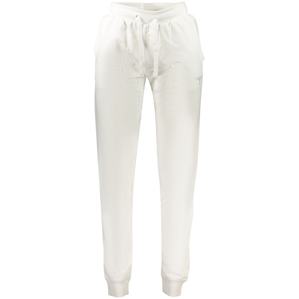 Accademia Militare Bianco Cotton Mens Sweatpants