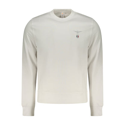 Accademia Militare White Cotton Men's Sweatshirt