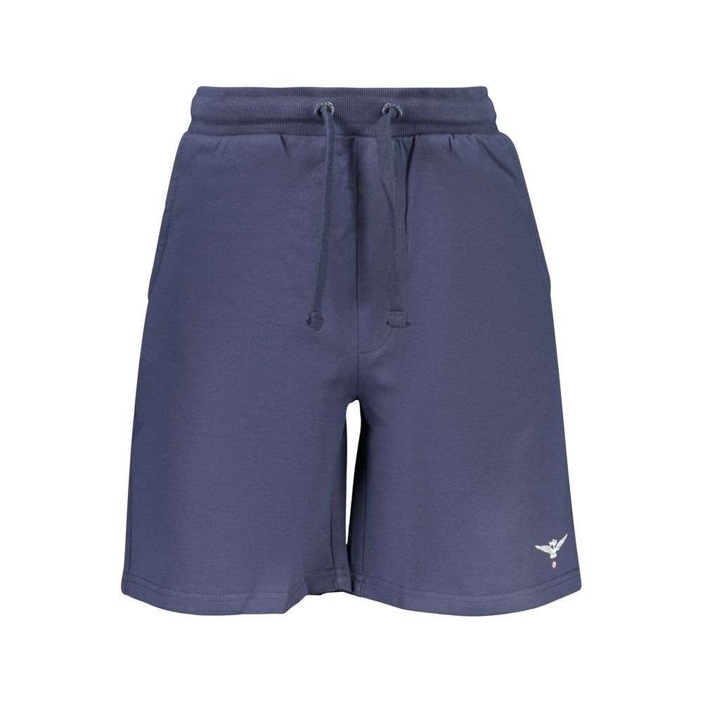 ACCADEMIA MILITARE Blu Cotton Men Sweatpant