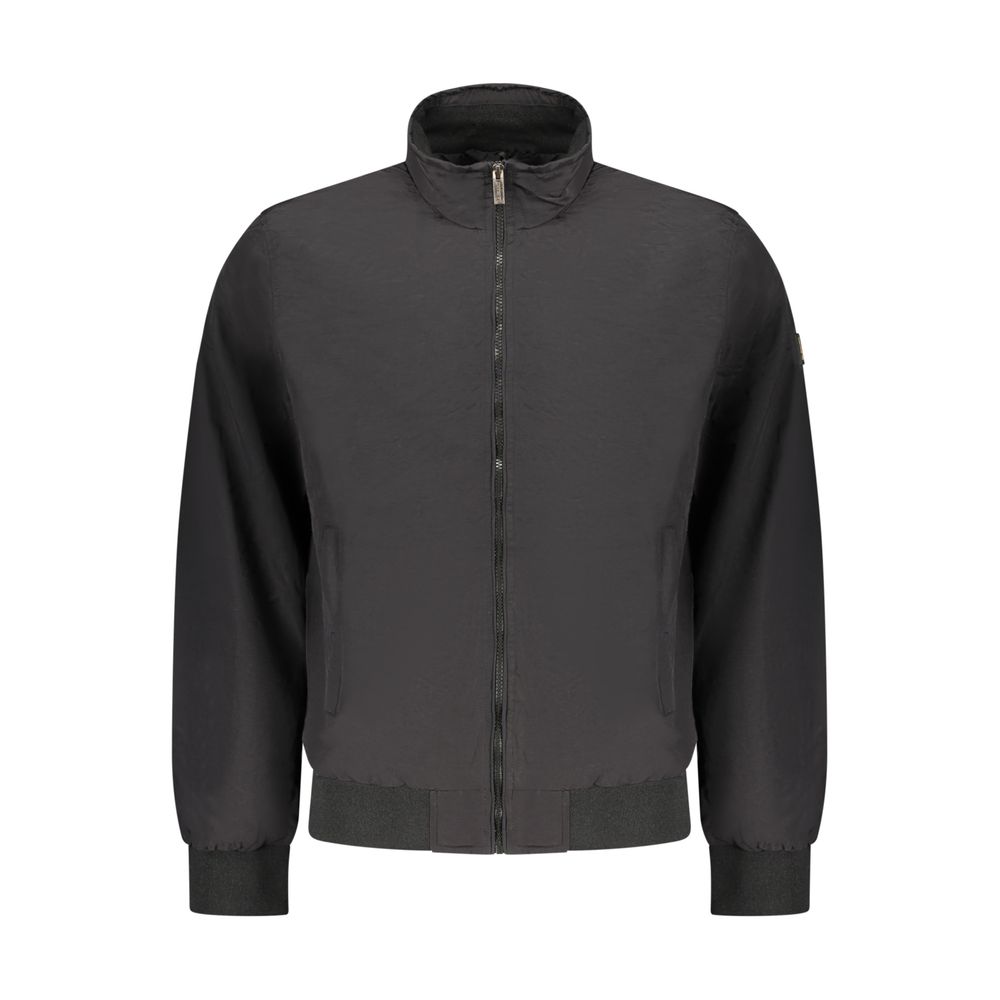 U.S. Grand Polo Black Cotton Men's Hoodie