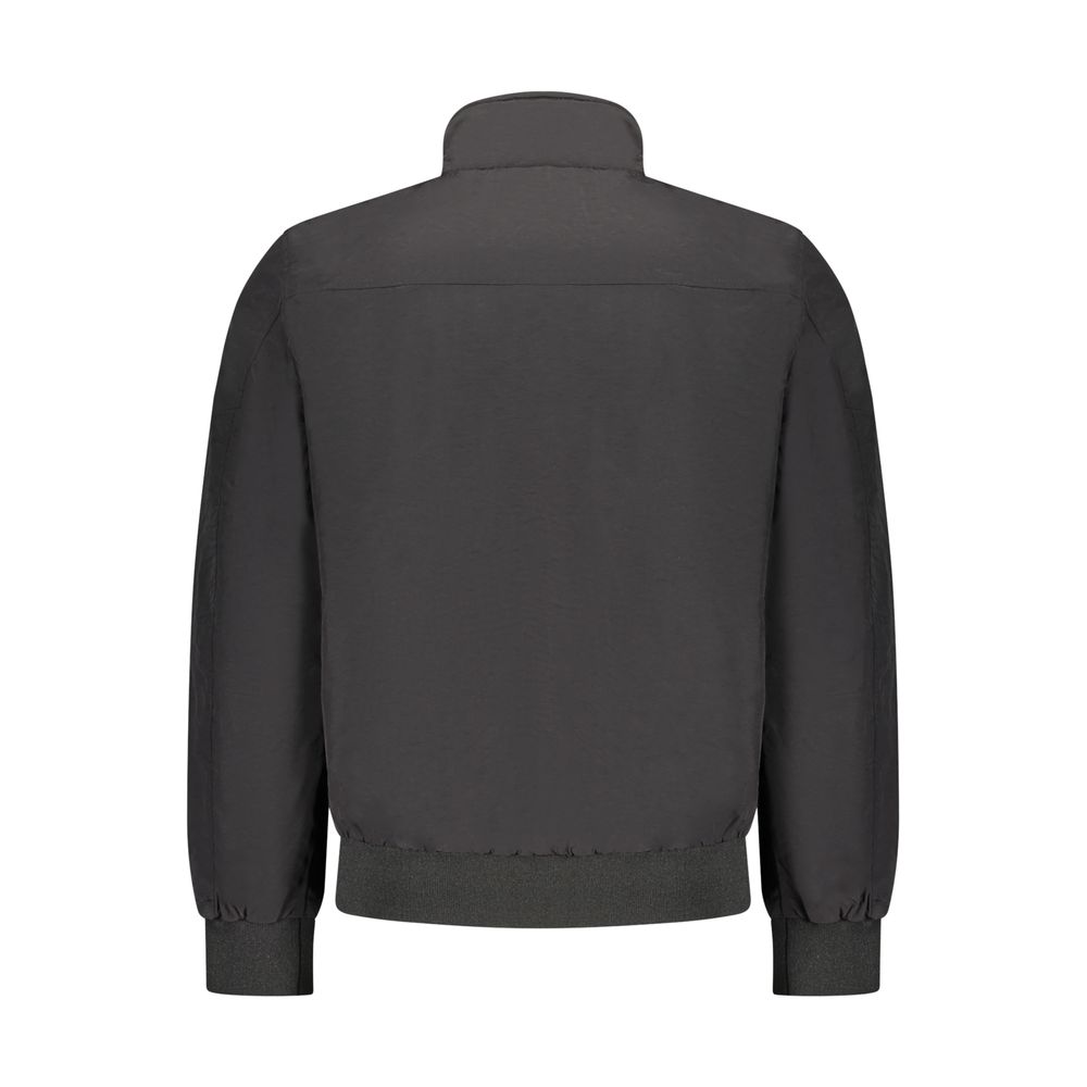 U.S. Grand Polo Black Cotton Men's Hoodie